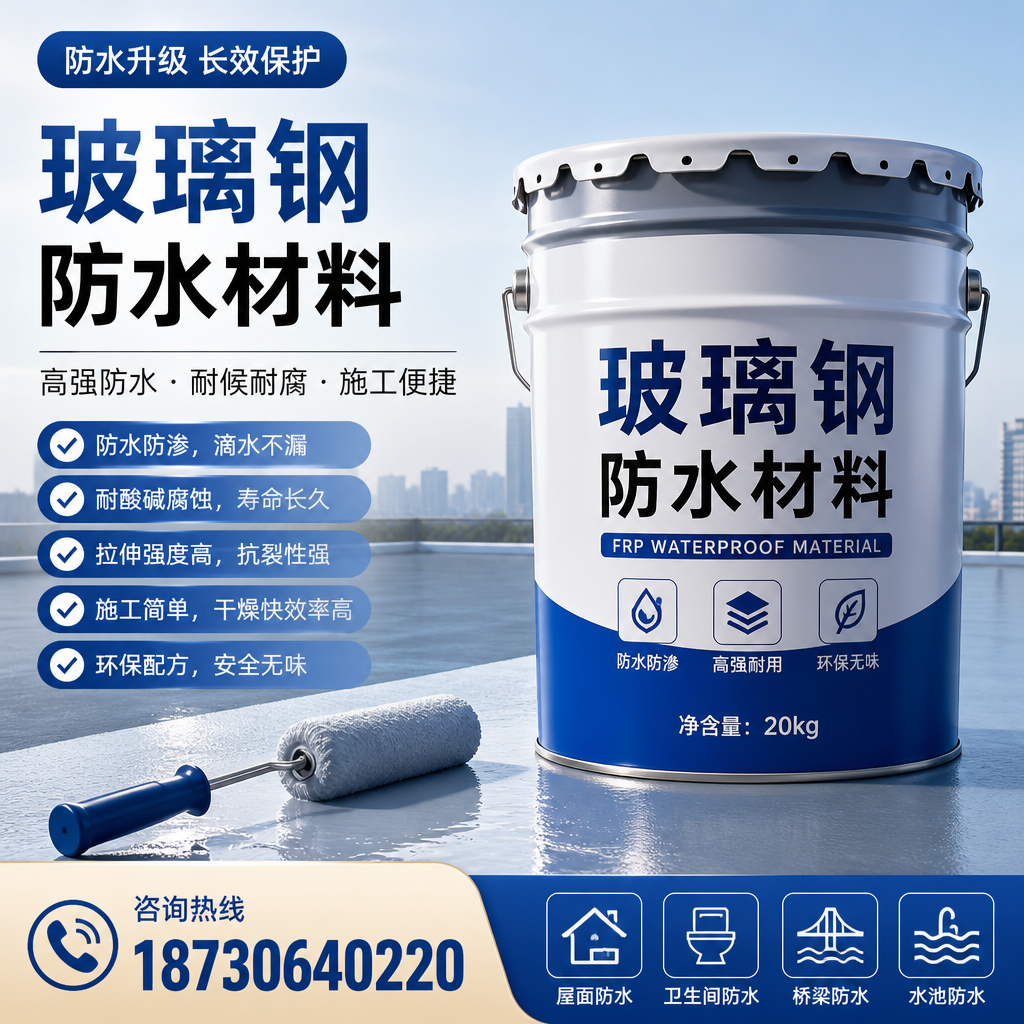专家解析：玻璃钢防水材料的市场前景分析在 阿里