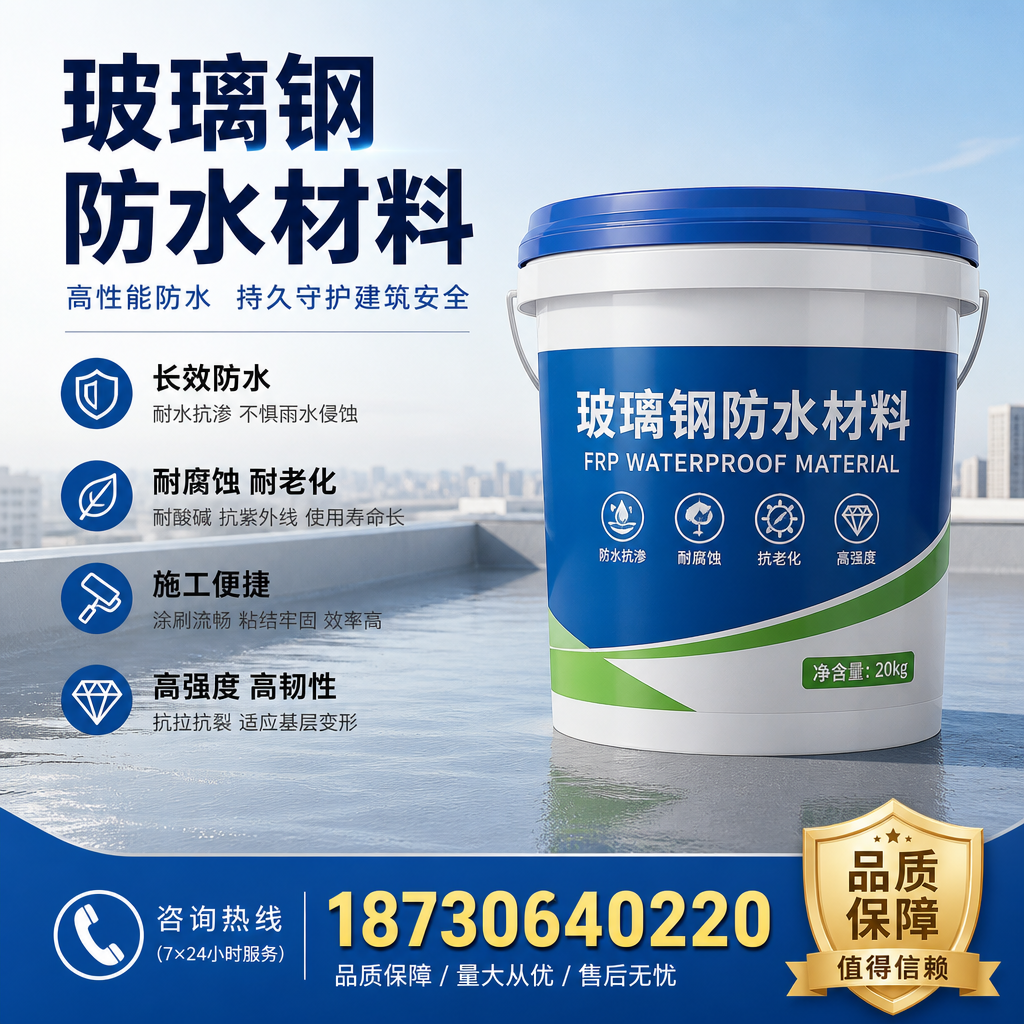 专家解析：玻璃钢防水材料的市场前景分析在 阿里