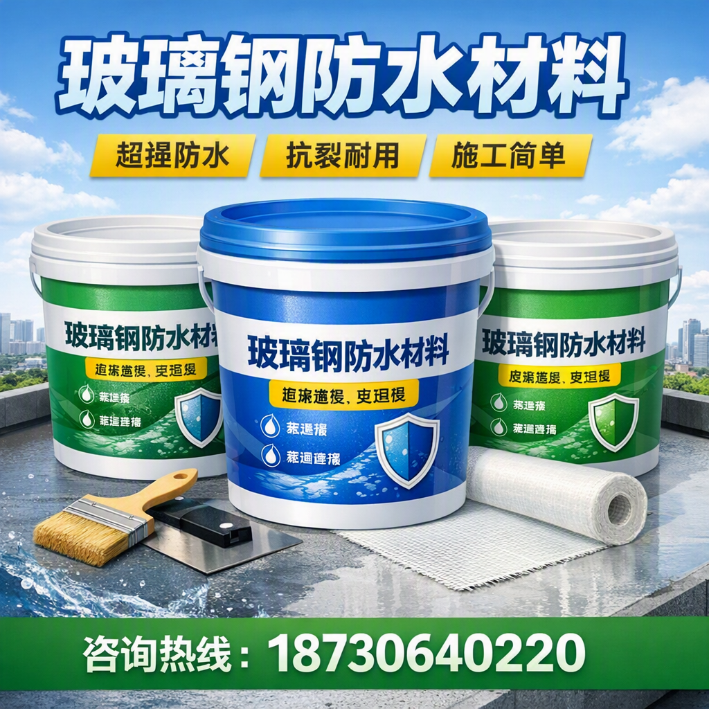 了解玻璃钢防水材料的市场趋势，阿里 企业不可不知